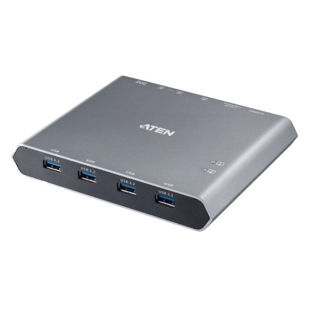 "Aten 2-Port USB-C 4K DisplayPort Switch - High-Performance Multi-Device Connectivity | US3311-AT-G"
